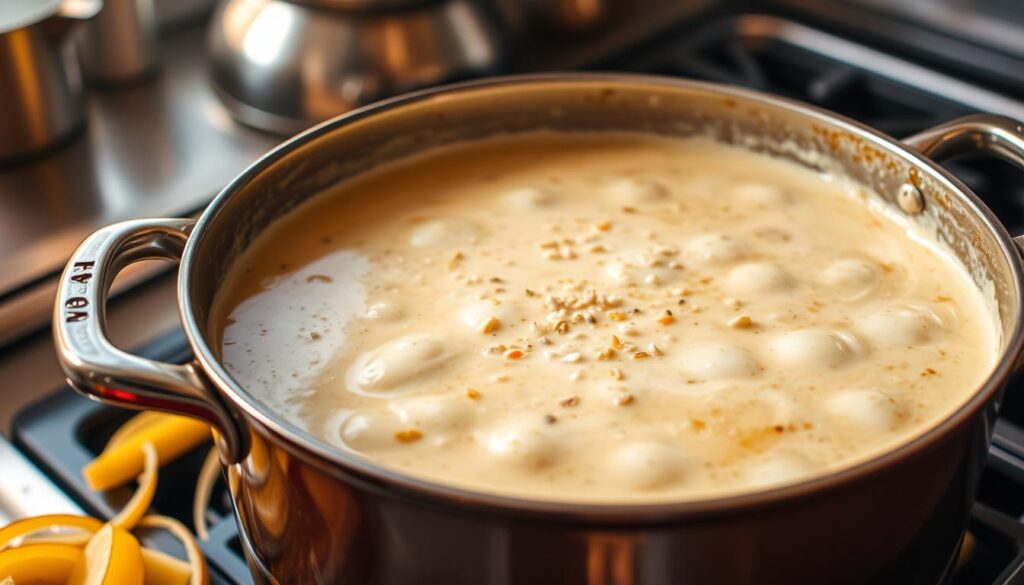 cream sauce for potato gratin